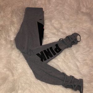 PINK Victoria Secret grey legging